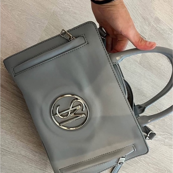 Handbags - Stylish Light Blue/Slate Steve Madden Handbag